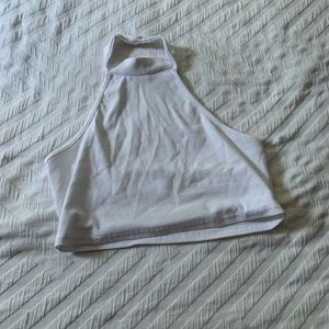 Cropped holter top